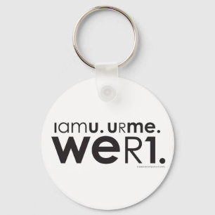 weR1 Schlüsselanhänger