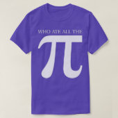 Wer all die Pi Funny Number Symbol Math Scienc geg T-Shirt (Design vorne)