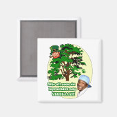 Wer alle da Leprechaun gesehen hat Magnet (Vorderseite/Rückseite)