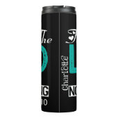 Wer an den Herrn glaubt Thermosbecher (Rückseite)