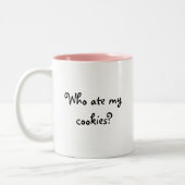 Wer aß meine Plätzchen? Tasse (Links)