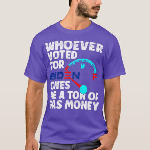 Wer auch immer gestimmt hat, schuldet mir ein Tonn T-Shirt