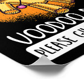 Wer auch immer meine Voodoo-Puppe hat, gibt ihm ei Poster (Ecke)