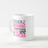Wer auch immer sagte Brustkrebs Kaffeetasse (Vorderseite Links)