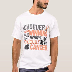 Wer auch immer sagte uterinen Krebs T-Shirt