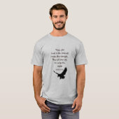 Wer auf die Lord Scripture Inspiration vertraut T-Shirt (Vorne ganz)