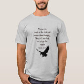 Wer auf die Lord Scripture Inspiration vertraut T-Shirt (Vorderseite)