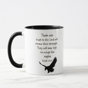 Wer auf die Lord Scripture Inspiration vertraut Tasse
