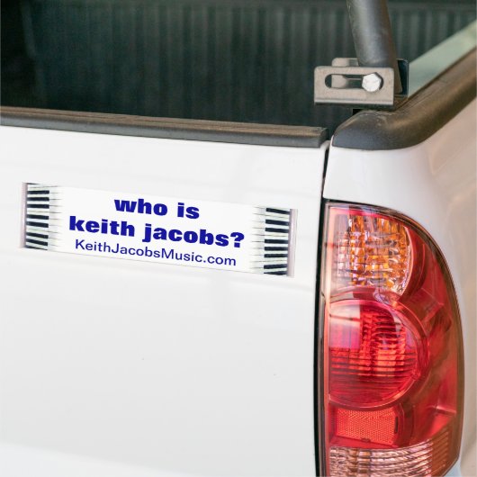 Wer Autoaufkleber Keith Jacobs ist (Auf Lkw)