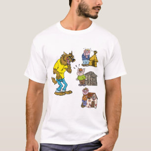 Wer befürchtet den großen Tyrann-Wolf? KinderT - T-Shirt