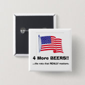 Wer benötigt einen Präsidenten?!? Button (Vorne & Hinten)