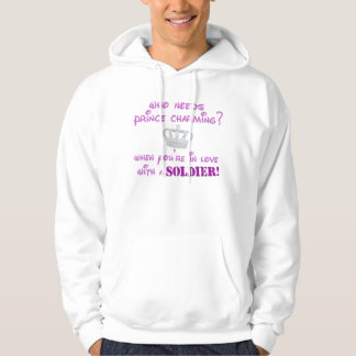 Wer benötigt Märchenprinzen? Hoodie