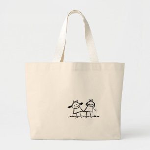 Wer benötigt Taschen? Jumbo Stoffbeutel