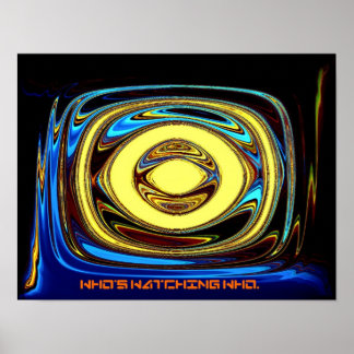 Wer beobachtet Wer. Poster
