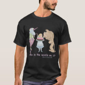 Wer bin ich? Alice T-Shirt (Vorderseite)