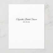 Wer bin ich | Brautparty Game (Rückseite)