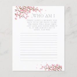 Wer bin ich ein Gedächtnis für die Brautparty-Spie