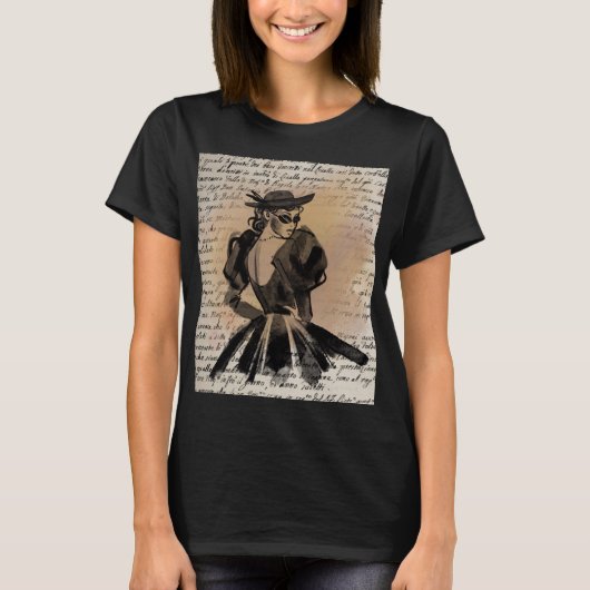 Wer bin ich? -Fashionista-T - Shirt (Vorderseite)