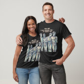 WER BIN ICH? ICH KANN SIE VERSICHERN, DASS ICH ES  T-Shirt (Unisex)