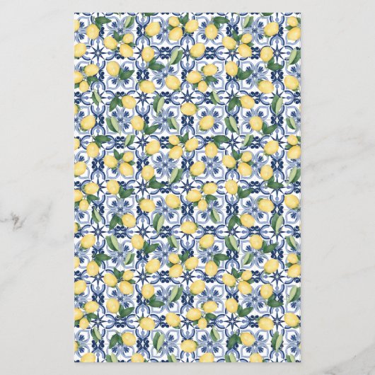 Wer bin ich? Mediterrane Lemons Duschspielkarte Flyer (Hinten)