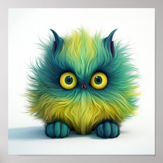 Wer bin ich? Owl Fantasy-Kreatur Poster (Vorne)