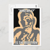 Wer bin ich? Postkarte (Vorne/Hinten)