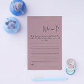 Wer bin ich? Showspiel-Flyer Flyer (Einzeln)