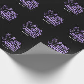 Wer bin ich, um Papst Franziskus Zitat zu beurteil Geschenkpapier (Ecke)