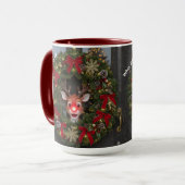 Wer bin ich? Weihnachtstasse Tasse (Vorderseite Links)