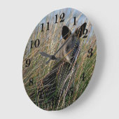 Wer bist du? große wanduhr (Winkel)