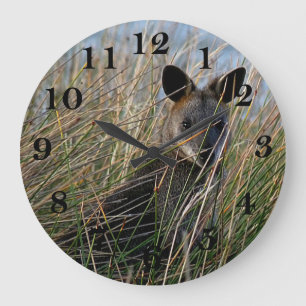 Wer bist du? große wanduhr