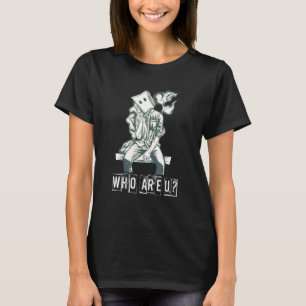 Wer bist du, ich Anarchie Vintag Style Society? T-Shirt