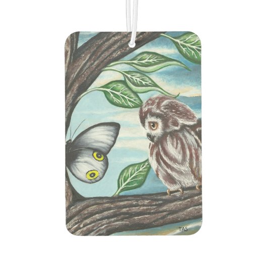 Wer bist du? Lufterfrischer (Rückseite)