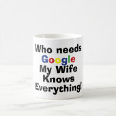 Wer braucht eine Tasse für Google-Kaffee (Mittel)
