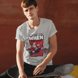 Wer braucht Rentier, wenn man Räder Got hat? T-Shirt