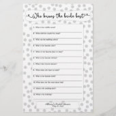 Wer Braut kennt, sagte er, sie sagte grau weiß 398 (Vorderseite)