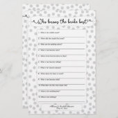 Wer Braut kennt, sagte er, sie sagte grau weiß 398 (Vorne/Hinten)