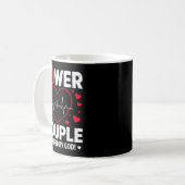 Wer Couple Christian Couples Matching Valentines D Kaffeetasse (Vorderseite Links)