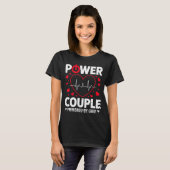 Wer Couple Christian Couples Matching Valentines D T-Shirt (Vorne ganz)