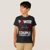 Wer Couple Christian Couples Matching Valentines D T-Shirt (Vorne ganz)