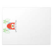 Wer da? 3 Retro-Farbige Note Pad Notizblock (Vorderseite)