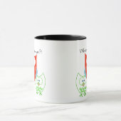 Wer da? 3 Retrol Colored Owls Tasse (Zentrum)