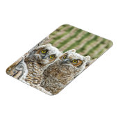 Wer da ist, das Paar von Owl's Magnet (Linke Seite)