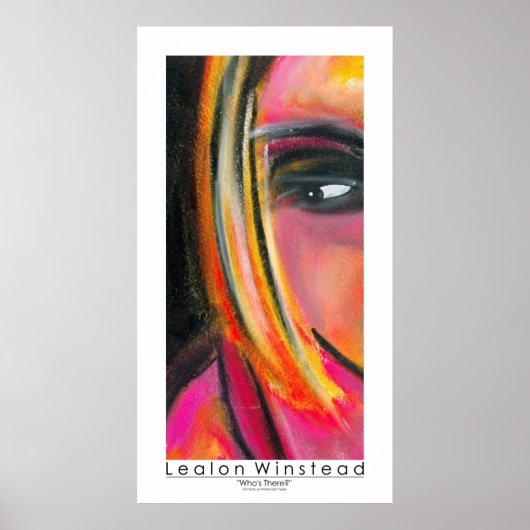 Wer da ist poster (Vorne)