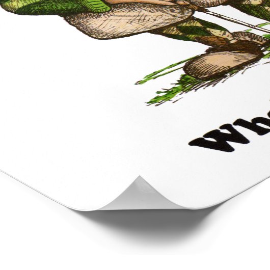 Wer das Bier kauft Poster (Ecke)