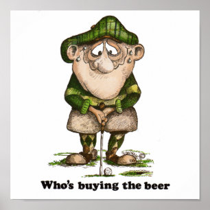 Wer das Bier kauft Poster