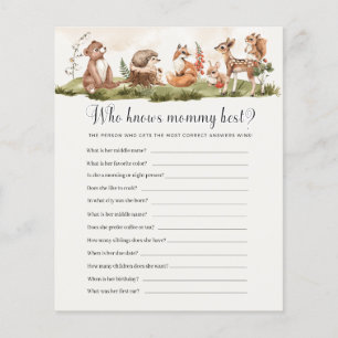 Wer das Mama Best Baby Shower Game kennt