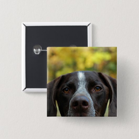 Wer Dat Hund? Button (Vorne & Hinten)