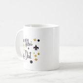 Wer Dat T - Shirts Kaffeetasse (Vorderseite Links)