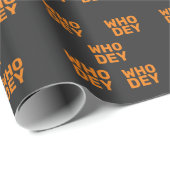 WER DEFINIERT CINCINNATI FOOTBALL CHRISTMAS GESCHENKPAPIER (Rolleneckpunkt)